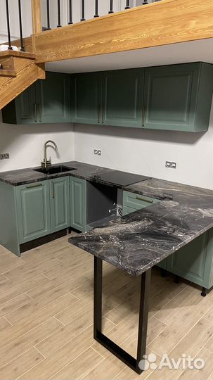 Столешница из натурального камня мрамор гранит