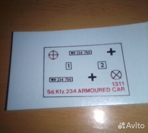 Сборная модель 1/72