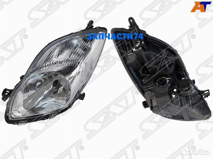 Фара Toyota Vitz 07-10 / Yaris 05-13 (Спереди/ Слева),SAT