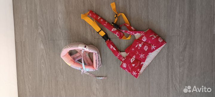 Вожжи для детей и шлем от падений