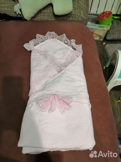 Конверт на выписку летний для девочки