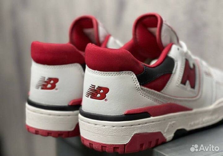 Кроссовки New Balance 550 red luxe