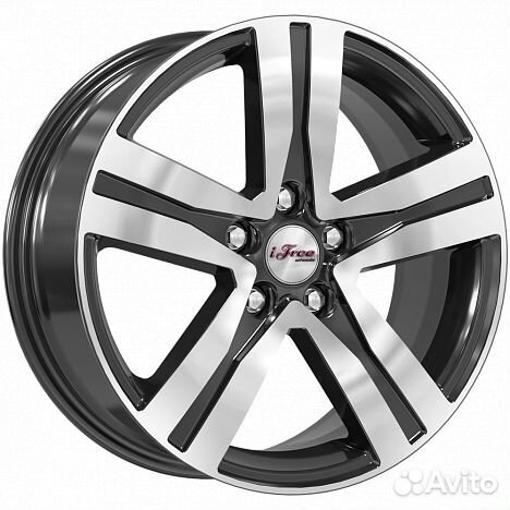 R17 5x114,3 7J ET45 D67,1 iFree Rebel (кс913-03) Блэк Джек