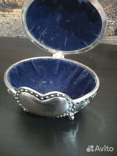 Шкатулка мельхиор