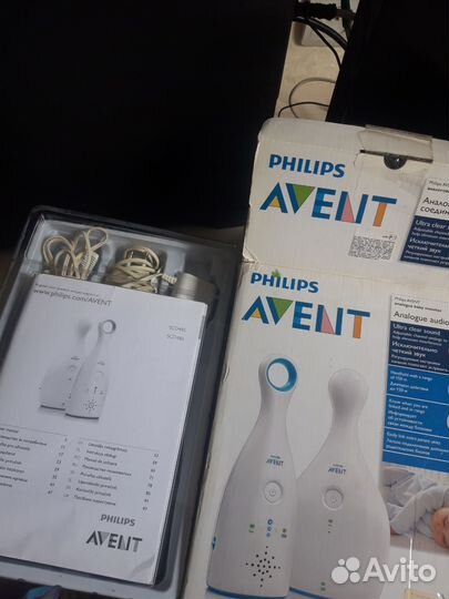 Радионяня philips avent scd 485