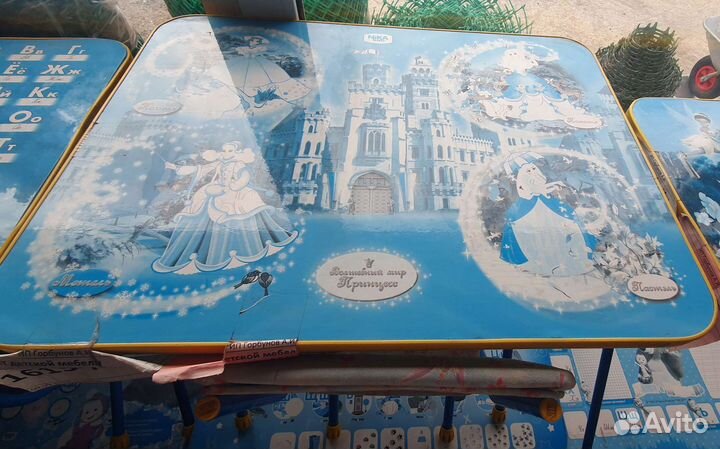 Детский комплект стол+стул