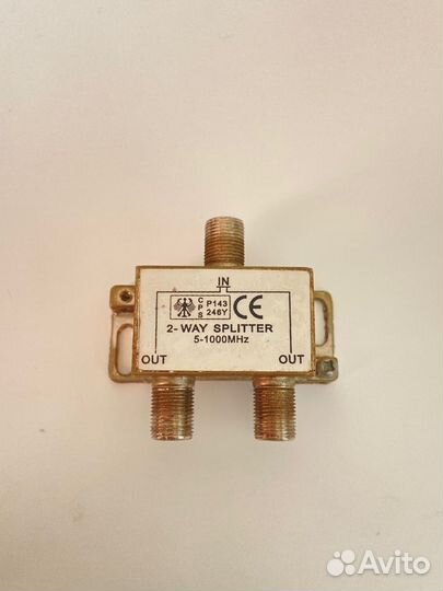 Делитель антенный 2-WAY splitter