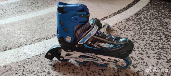 Роликовые коньки детские раздвижные