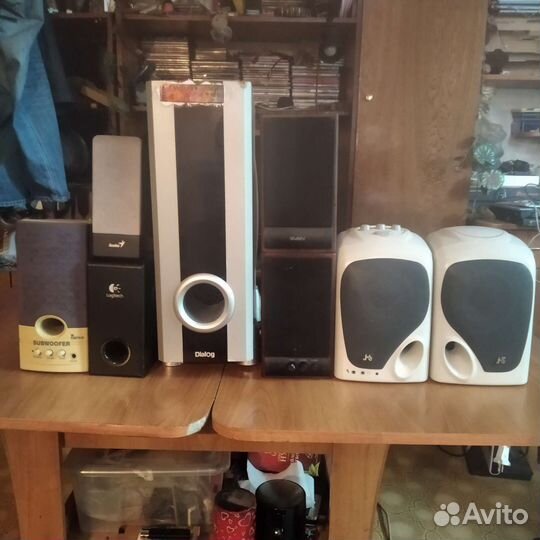 Сабвуфер,Колонка JS(JBL),Sven,Logitech