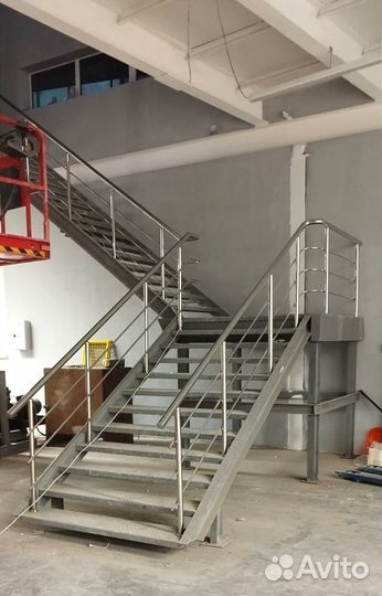 Перила для лестниц из нержавеющей стали, поручни