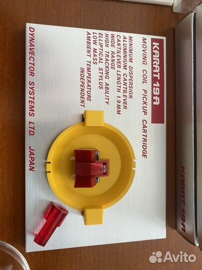 Головка мс Dynavector Karat 19 A- новая, топ