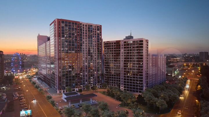 2-к. квартира, 33,7 м², 8/27 эт.