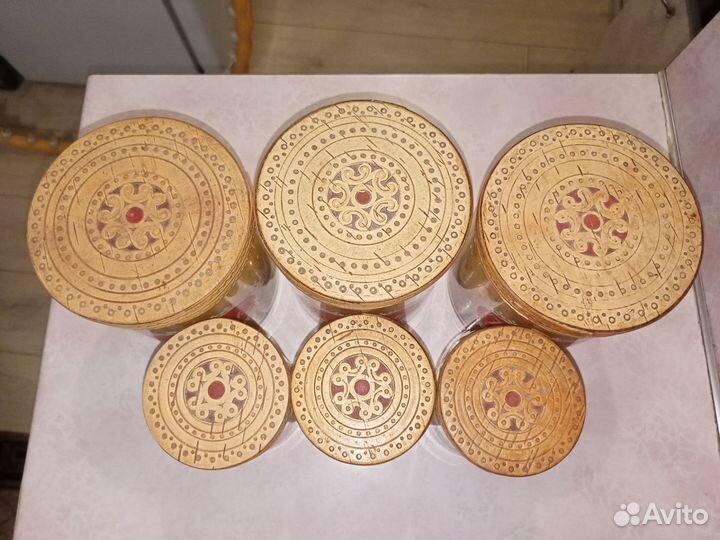 Набор банок для хранения продуктов