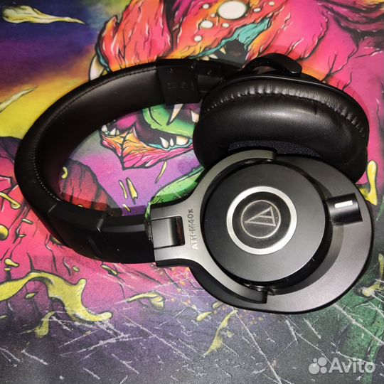 Проводные наушники Audio-Technica ATH-M40X черные