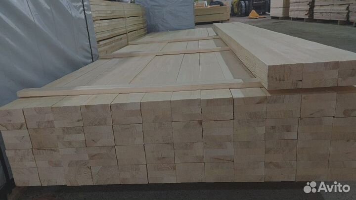 Быстрая доставка соснового Бруса 100x100 мм