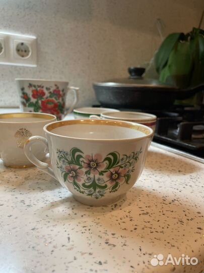 Чашки, блюдца Дулево, Вербилки, Пролетарий