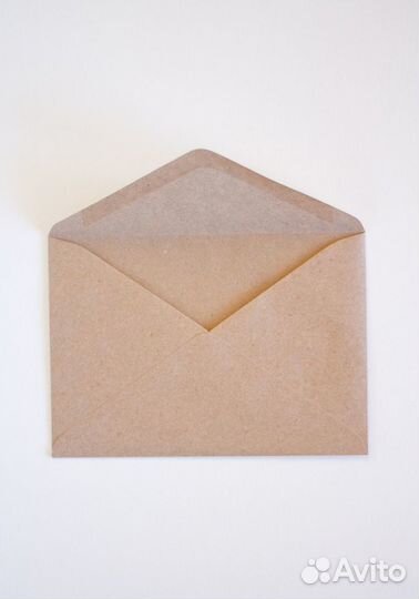 Крафт-конверты С6 114х162мм