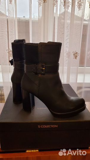 Зимние сапожки Chester/Carnaby. Кожа, мех. 36р-р