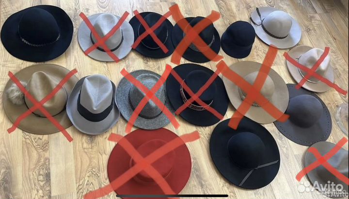 Шляпа фетровая Итальянская