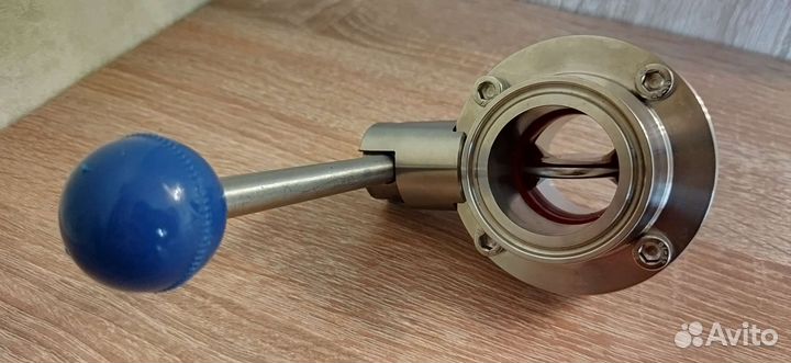 Кран нерж бабочка 1.5 дюйма