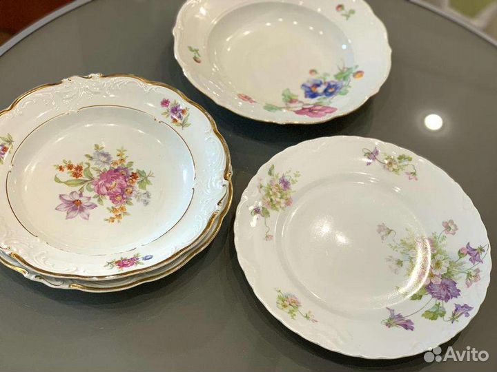 Тарелки KPM Walbrzych Кузнецов