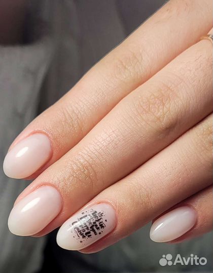 Аппаратный маникюр +покрытие гель лаком