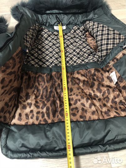 Пуховик зимний для девочки 122