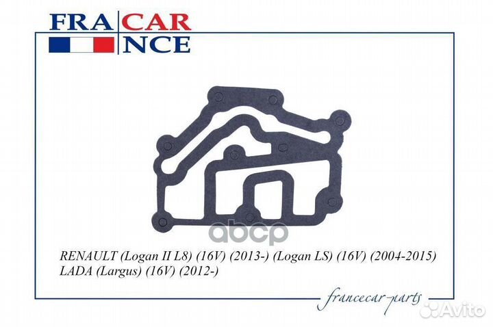 Прокладка термостата renault (Megane II, Scenic