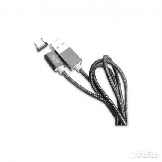 Кабель AVS Type-C(1м) магнитный TC-M3 (блистер)