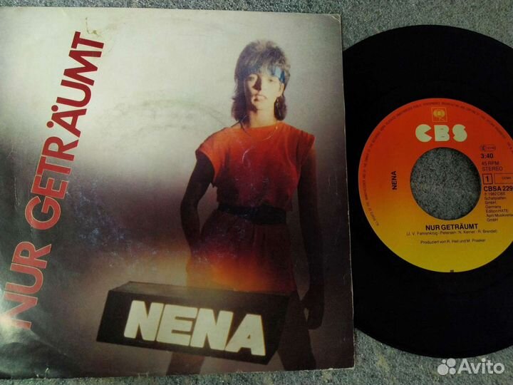 Nena Nur Geträumt single 1982 Germany