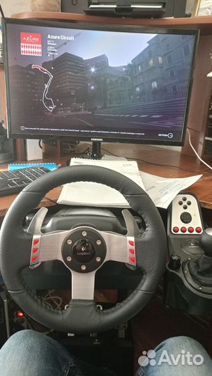 Игровой руль logitech g27