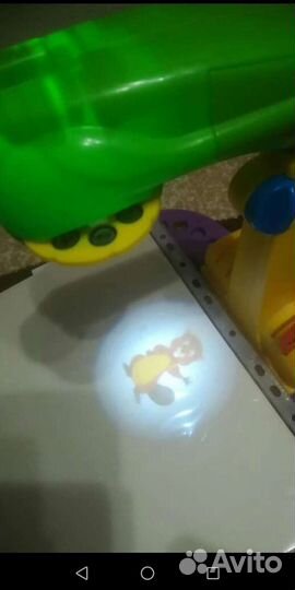 Микроскоп калейдоскоп на батарейках