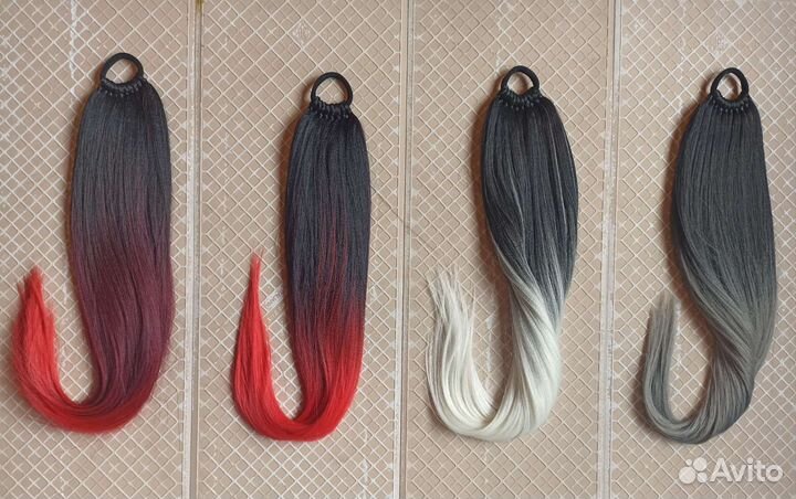 Хвост на резинке