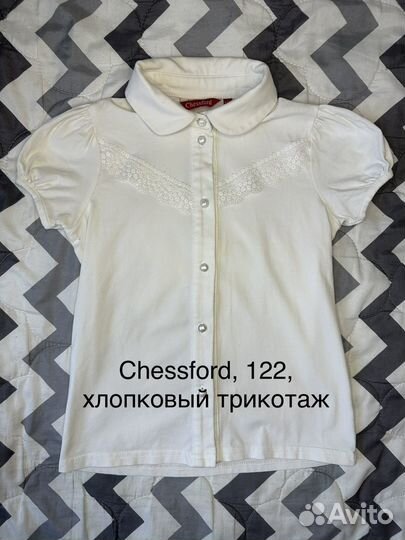 Школьные блузки для девочки 122