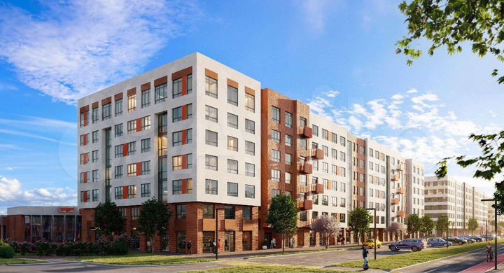 1-к. квартира, 40,9 м², 3/7 эт.