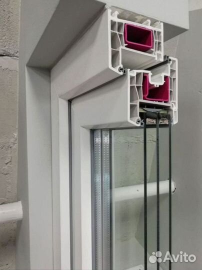 Окна пластиковые пвх новые, остекление балконов