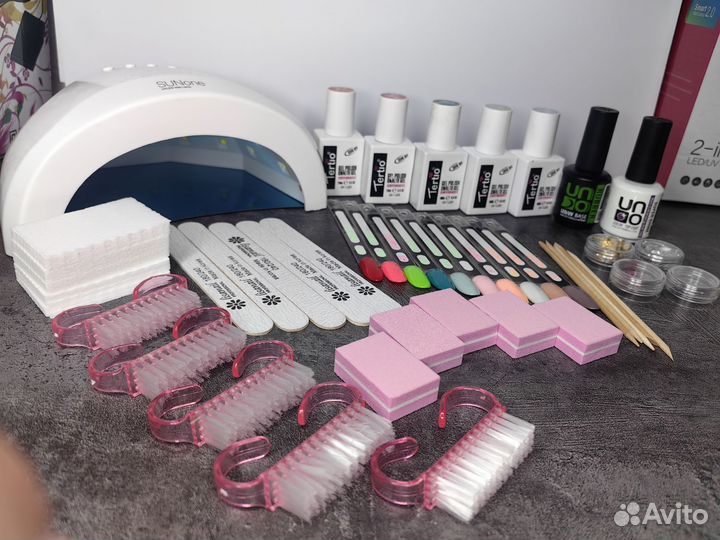 Набор для гель-лака новый