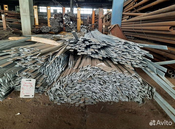 Полоса металлическая 100х4, 6 м Ст3