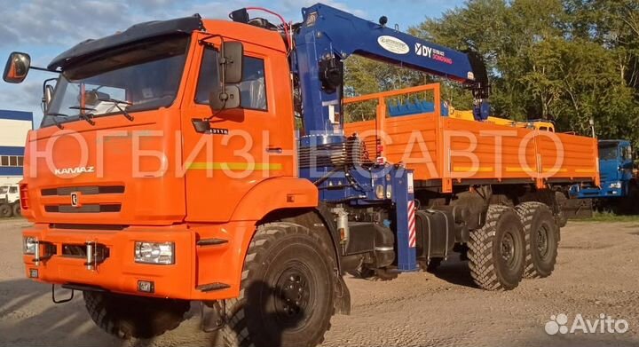 КамАЗ 43118-48 (A5) с КМУ, 2023