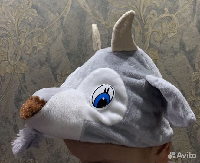 Карнавальная шапка Козлёнка детская