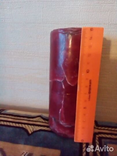 Свеча мраморная вес 570гр