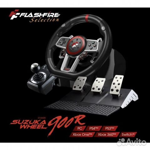 Руль FlashFire Suzuka Racing Wheel ES900R черный купить в Санкт ...