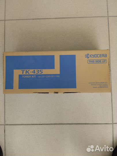 Оригинальный картридж Kyocera TK-435