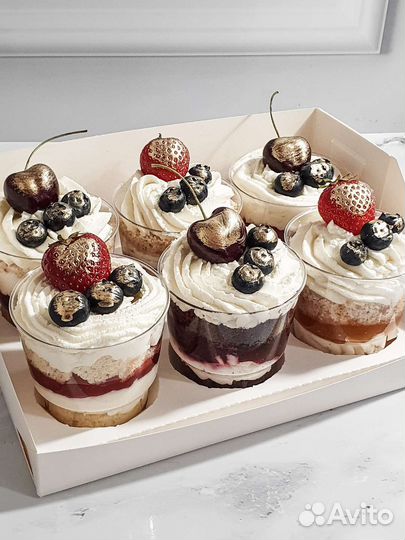 Трайфлы Капкейки Кейк-попс Эскимо