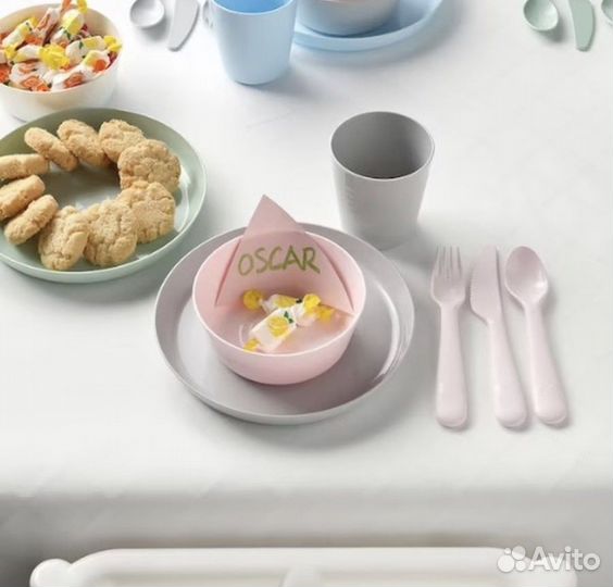 Миски IKEA kalas 6 штук