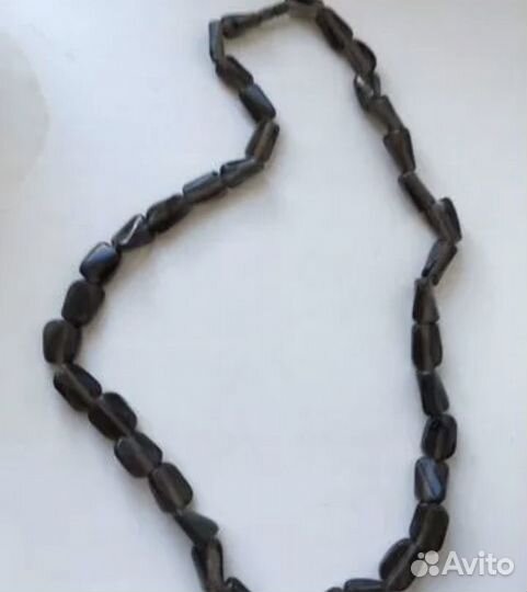 Бусы винтажные, бутоньерка, платье СССР