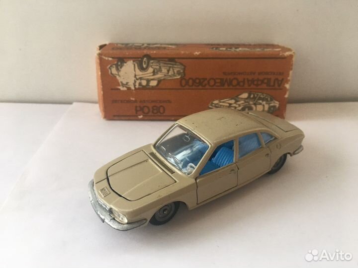 Модель Naasu PO-80 1/43 СССР в коробке