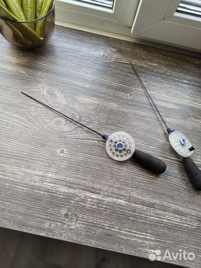 Зимнее авторское удилище ручной работы