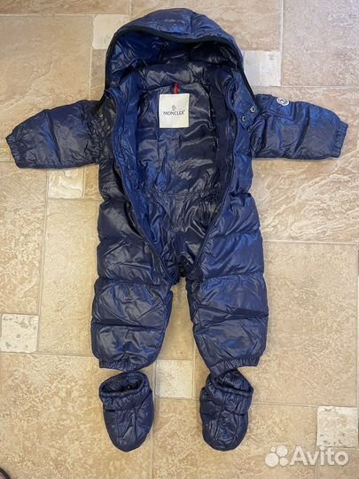 Зимний комбинезон moncler оригинал