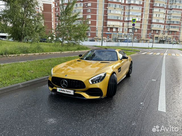 Mercedes-Benz AMG GT 4.0 AMT, 2017, 13 500 км с пробегом, цена 12000000 руб.